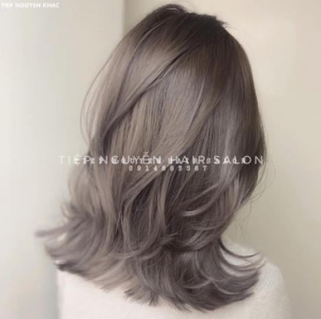 Học nghề tóc, xoăn lơi bồng bềnh mái bay, tiệp nguyễn.