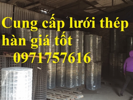 Lưới hàn mạ kẽm D4 a 50x50