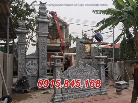 14+ vĩnh phúc cổng đá từ đường đẹp bán