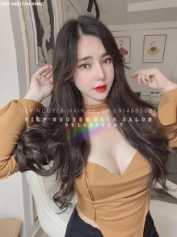 Xoăn lơi nhẹ nhàng bay bổng cuốn hút tự nhiên cho nữ, học nghề tóc Tiệp Nguyễn