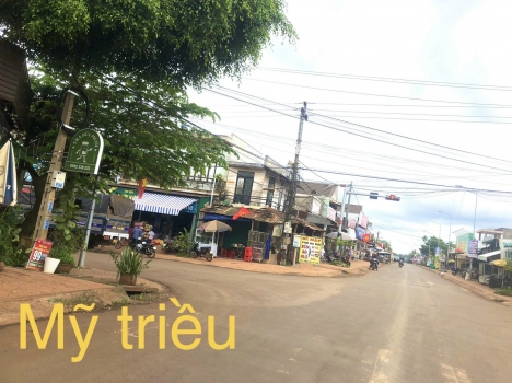 Chủ kẹt tiền bán gấp miếng đất mặt đường ngay chợ Krông Năng