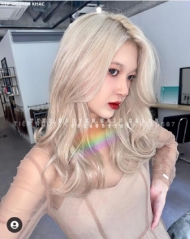 Xoăn lơi nhẹ nhàng cho nàng mái bay, học nghề tóc Tiệp Nguyễn.