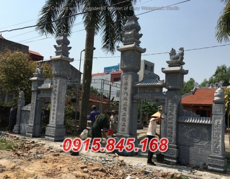 14+ vĩnh phúc cổng đá từ đường đẹp bán