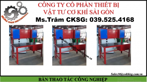 Bàn thao tác công nghiệp tại xưởng giá rẻ