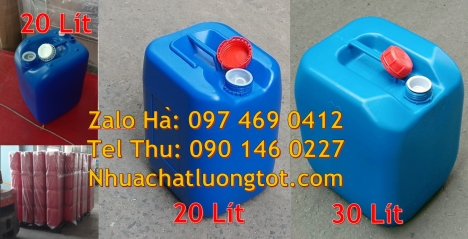 can nhựa 5 lít trong, can 18l đựng mật mía can nhựa giá rẻ can dẹp 30 lít đựng thuốc thú y giá re