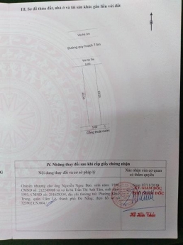 Bán đất TĐC Hoà Ninh 2 Hòa Vang đường 7m5 giá rẻ