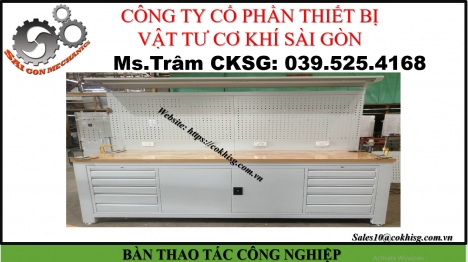 bàn thao tác công nghiệp sắc sơn tĩnh điện giá rẻ