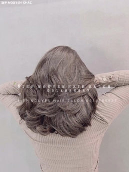 Học nghề tóc, xoăn lơi uốn xoăn bồng bềnh tiệp nguyễn.