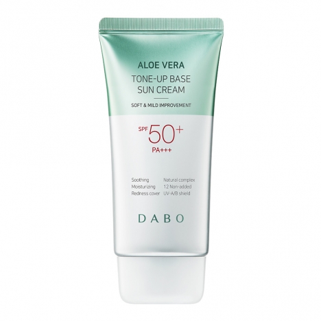 Kem chống nắng Lô Hội dưỡng da, nâng tone DABO Aloe Vera Tone-up Base Sun Cream