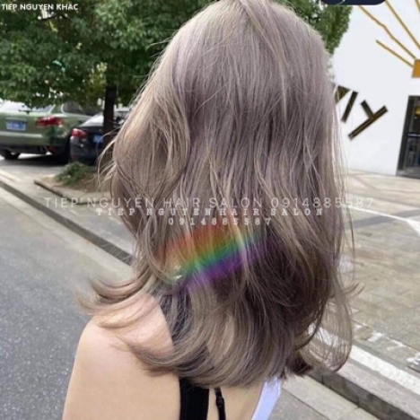 Uốn xoăn lơi tự nhiên cho nữ. học nghề tóc Tiệp Nguyễn.