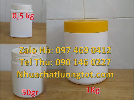 hũ nhựa 250 gr đựng thực phẩm, hũ 250 g đựng dung môi, chuyên sỉ hũ nhựa 50gr 100gr 200gr 250gr Hũ n