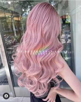 Xoăn lơi tóc ngang vai mái bay, học nghề tóc Tiệp Nguyễn.