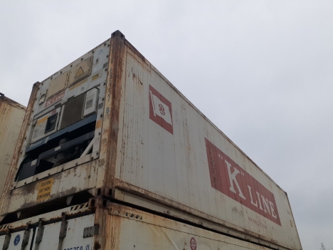 Container lạnh 40 feet trữ thực phẩm đông lạnh và nông sản
