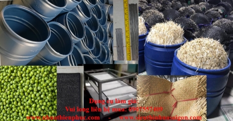 Lu nhựa làm giá đỗ Thiên Phúc giá sỉ chỉ 65 ngàn cái