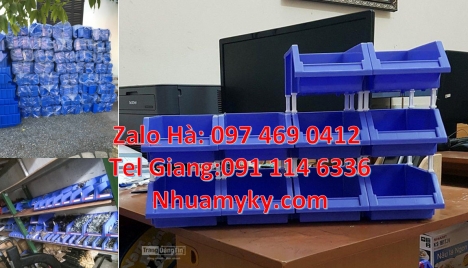 khay đựng ốc vít, khay linh kiện xanh, khay đựng linh kiện, khay nhựa A5 A6 A8, khay phụ tùng, kệ đự