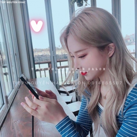 Tóc layer uốn xoăn tự nhiên cho nữ, học nghề tóc Tiệp Nguyễn