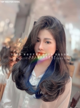 Tóc xoăn lơi uốn xoăn tự nhiên cho nàng cá tính, học nghề tóc Tiệp Nguyễn