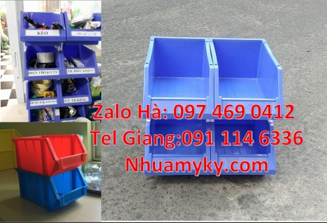 Khay nhựa đựng mỹ phẩm, khay đựng dụng cụ cơ khí, hộp nhựa duy tân Kệ phụ tùng, kệ đựng linh kiện,