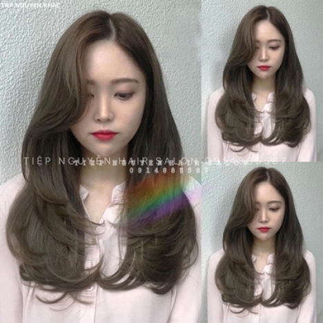Xoăn lơi, style dịu dàng nữ tính, học nghề tóc Tiệp Nguyễn
