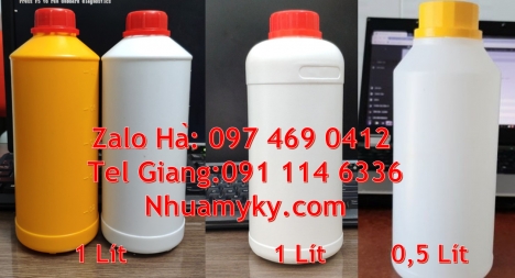 Chai 50 ml vặn, chai 50 ml nắp garenty, Chai 100ml đựng hóa chất, chai 100ml đựng phân bón, Chai 100