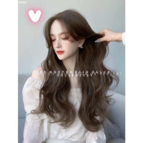 Tóc xoăn lơi uốn xoăn tự nhiên cho nữ, học nghề tóc Tiệp Nguyễn