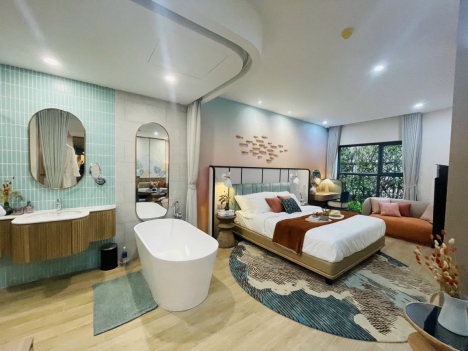 Căn hộ khách sạn cao cấp, wiew trưc diện đẹp nhất Vũng Tàu. cách bãi Thuỳ Vân chỉ 100m
