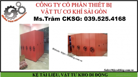 KỆ TÀI LIỆU, VẬT TƯ KHO DI ĐỘNG