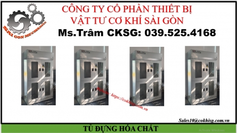 TỦ ĐỰNG HÓA CHẤT GIÁ TỐT