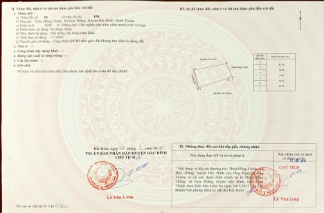 1 Lô đất BIỂN DUY NHẤT TẠI Hoà Thắng_ Bắc Bình