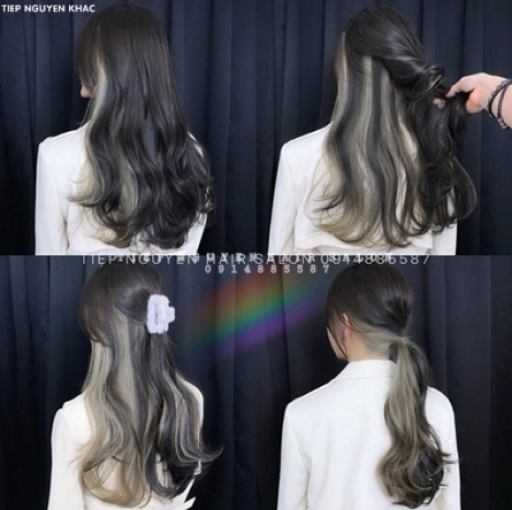 Tóc xoăn lơi nhẹ nhàng cá tính cho phái nữ, học nghề tóc Tiệp Nguyễn