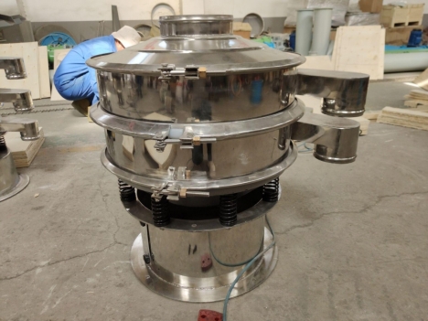 Máy sàng rung bột, máy phân loại bột khô, máy sàng bột gạo, máy sàng bột thực phẩm, máy sàng bột