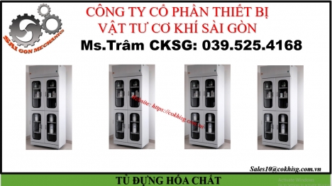 TỦ ĐỰNG HÓA CHẤT CÓ LỌC HẤP THU GIÁ TỐT TẠI XƯỞNG