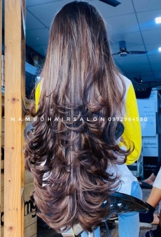 Cắt Tóc Dài Tầng Cao, Địa Chỉ Uốn Uy Tín Giá Rẻ Hoài Đức - Nam Đỗ Hair Salon