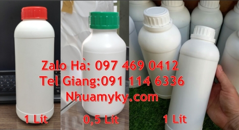 Chai 50 ml vặn, chai 50 ml nắp garenty, Chai 100ml đựng hóa chất, chai 100ml đựng phân bón, Chai 100