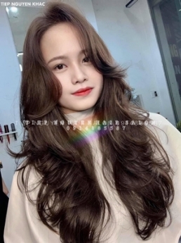 Tóc xoăn lơi nhẹ nhàng cá tính cho phái nữ, học nghề tóc Tiệp Nguyễn