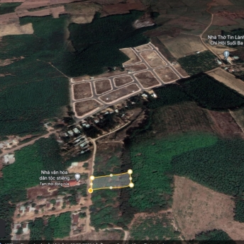 Đất Mặt Tiền Sát  Airport City -Tân Hiệp - Long Thành - ĐNai 16,8 x 62m