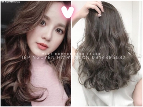 Xoăn sóng, xoăn lơi phong cách uốn bồng bềnh cá tính, học nghề tóc Tiệp Nguyễn