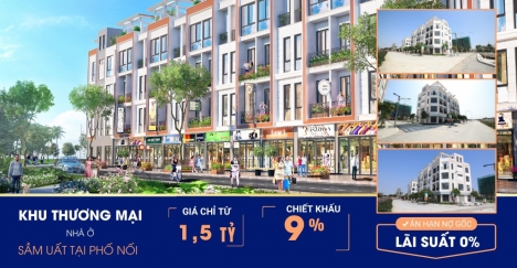 KĐT T&T Phố Nối, tiềm năng vượt trội, đã có sổ đỏ, đa dạng sản phẩm shophouse, nhà phố, biệt thự,