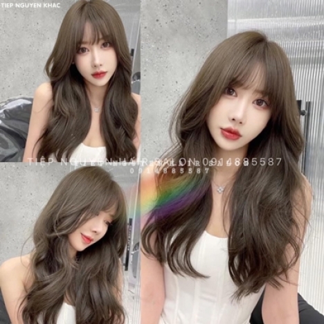 Tóc xoăn lơi uốn xoăn tự nhiên cho nàng cá tính, học nghề tóc Tiệp Nguyễn