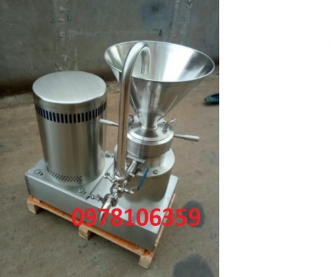 Máy nghiền dịch sệt. máy nghiền dịch thuốc thú y, máy nghiền bơ đậu phụng/ hạt điều