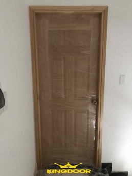 Cửa HDF Veneer tại Đà Nẵng | Cửa gỗ thông phòng vân gỗ