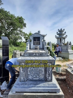 Tham khảo 33+ mẫu mộ bành đá mang nét đẹp đơn giản, trang nhã