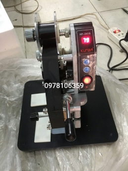 Máy in date thủ công, máy đóng date, máy in hạn sử dụng lên bao bì, máy in date lên tem/ nhãn