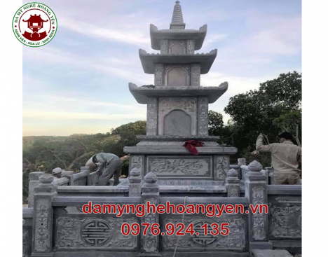 20 mẫu mộ tháp đá đẹp nhất hiện nay