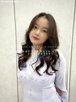 Xoăn lơi làm tóc xoăn giá rẻ Hà Nội, học nghề tóc Tiệp Nguyễn