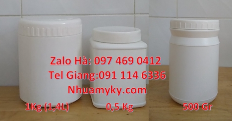 hũ nhựa 100 g đựng kem chống nắng Hũ nhựa 100 gram, hũ 200g đựng đậu phộng, hũ đựng kẹo 200 gram, hũ