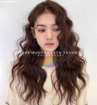 Xoăn lơi, style dịu dàng nữ tính, học nghề tóc Tiệp Nguyễn
