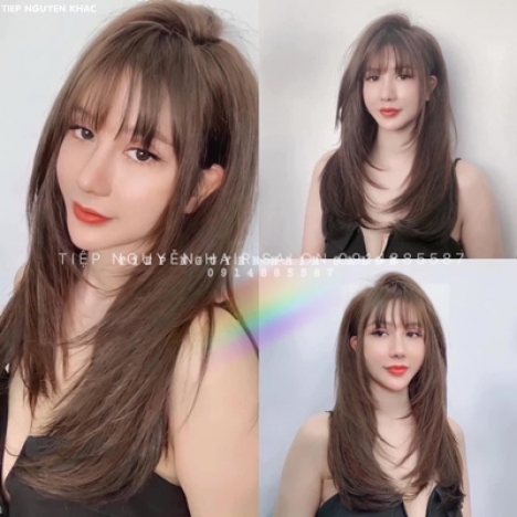 Xoăn lơi uốn mái bay cho phái nữ, học nghề tóc Tiệp Nguyễn