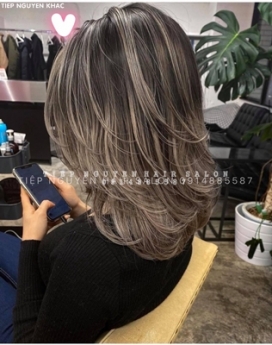 Tóc xoăn lơi uốn mái mưa cho nàng cuốn hút mọi ánh nhìn, học nghề tóc Tiệp Nguyễn