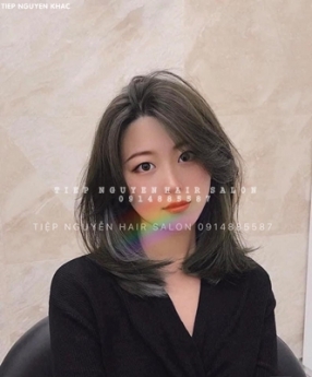 Tóc xoăn lơi uốn xoăn tự nhiên, học nghề tóc Tiệp Nguyễn